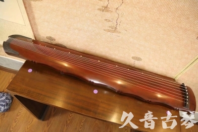 常德市●久音古琴  ●典藏系列 20230726 [红洒金竹节]