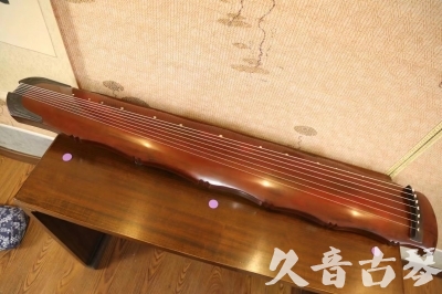 常德市●久音古琴  ●典藏系列 20230807 [红洒金竹节]